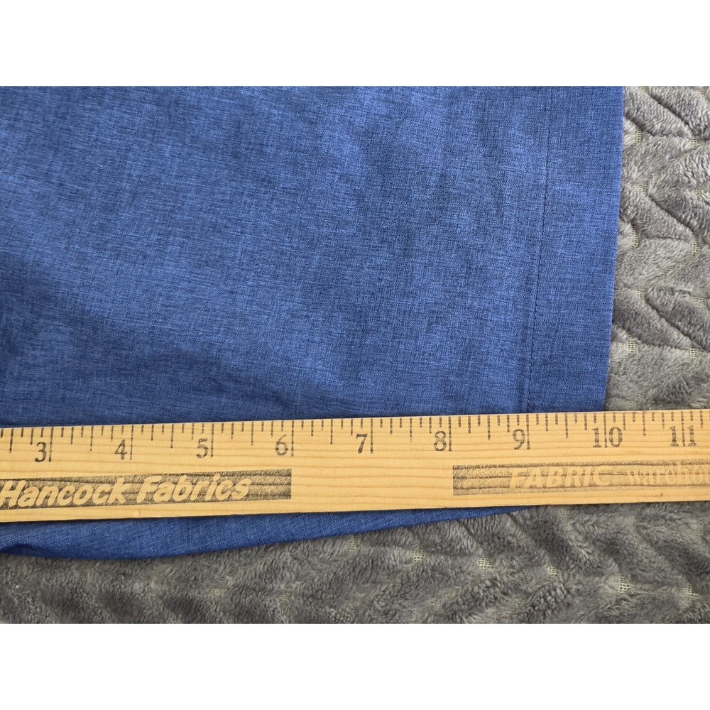 *NEW w/Tags PGA Tour Men's Heather Blue Golf Shorts Size 40 Stretch Straight Fit - Picture 8 of 9